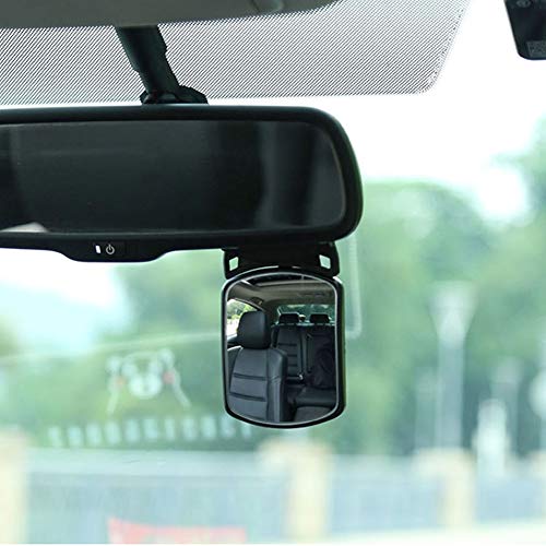 iSpchen Espejo Retrovisor Espejo de Coche Para Bebé Inastillable, 360 ° Giratorio Espejo Retrovisor de Coche Espejo de Asiento de Coche Espejo Retrovisor de Coche Para Observación de Bebés y Niños