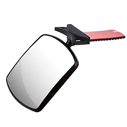 iSpchen Espejo Retrovisor Espejo de Coche Para Bebé Inastillable, 360 ° Giratorio Espejo Retrovisor de Coche Espejo de Asiento de Coche Espejo Retrovisor de Coche Para Observación de Bebés y Niños