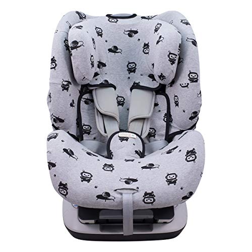 JANABEBE Funda para Chicco Seat Up 0 1 2 y YOUniverse (Space Robot)