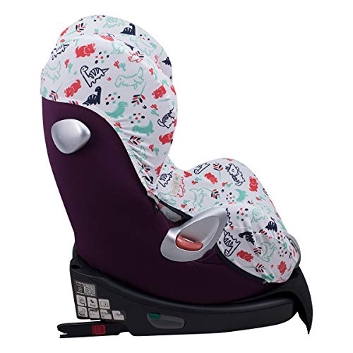 JANABEBE Funda para Cybex Sirona (SIRONA- Q I-SIZE, DINO PARTY)