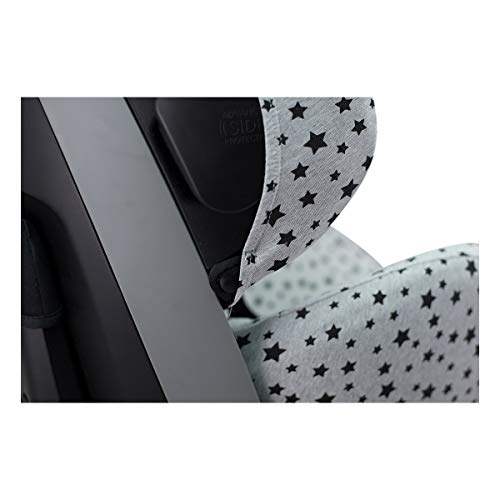 JANABEBE Funda para RECARO Zero, i-Size, Recaro Optiafix (Black Star)