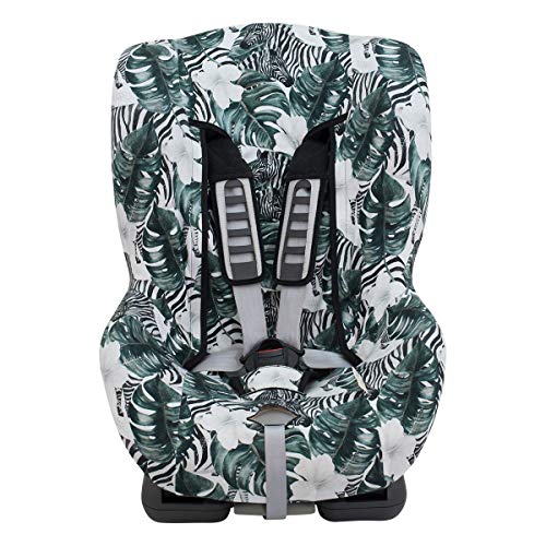 JANABEBE Funda Universal para Silla de Coche Grupo 1-2-3 (Zebra)