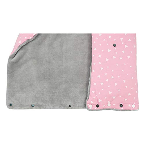 JANABEBE Saco para capazo (PINK SPARKLES, POLAR)