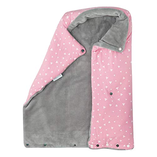 JANABEBE Saco para capazo (PINK SPARKLES, POLAR)