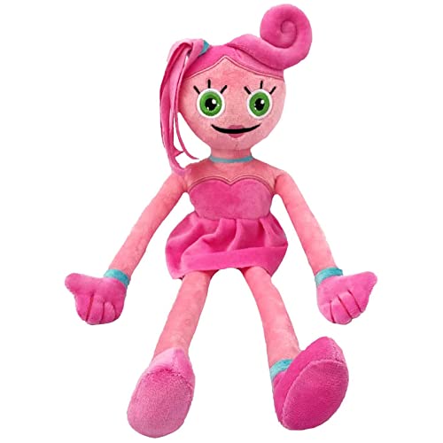 JLPCC 14 '' Poppy Playtime Huggy Wuggy Peluche, Horror Huggy Wuggy Mamy Long Legs Toy Relled Toy Regalo para Game Fan & Kids, Pink