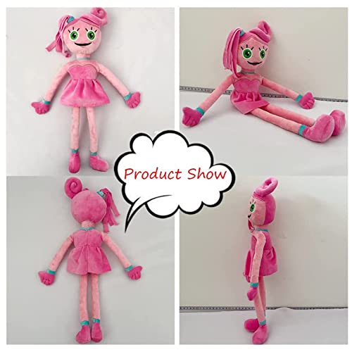 JLPCC 14 '' Poppy Playtime Huggy Wuggy Peluche, Horror Huggy Wuggy Mamy Long Legs Toy Relled Toy Regalo para Game Fan & Kids, Pink