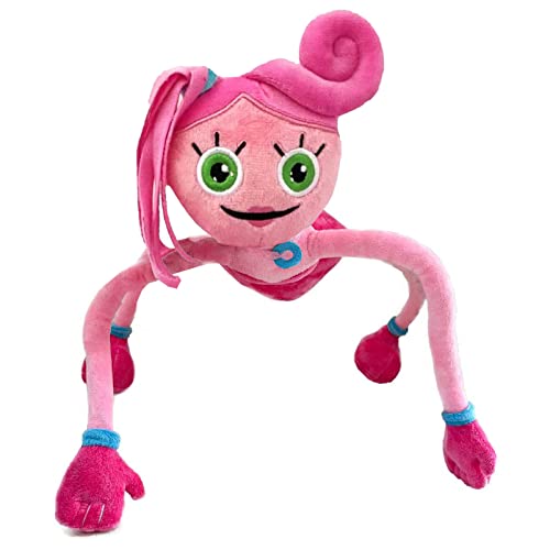 JLPCC 14 '' Poppy Playtime Huggy Wuggy Peluche, Horror Huggy Wuggy Mamy Long Legs Toy Relled Toy Regalo para Game Fan & Kids, Pink