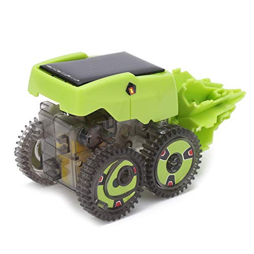 Juguetes para niños, kit de construcción de robots solares, regalos divertidos, opción ideal, regalo significativo para niños mayores de 8 años((green))