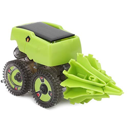 Juguetes para niños, kit de construcción de robots solares, regalos divertidos, opción ideal, regalo significativo para niños mayores de 8 años((green))