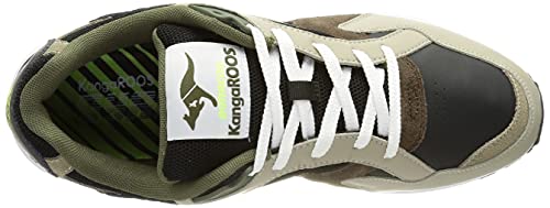 KangaROOS Terminator, Zapatillas Deportivas Unisex Adulto, Dune Olive, 44 EU