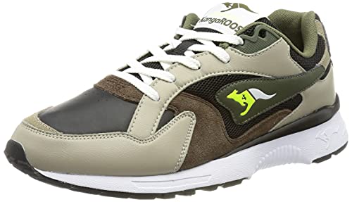 KangaROOS Terminator, Zapatillas Deportivas Unisex Adulto, Dune Olive, 44 EU