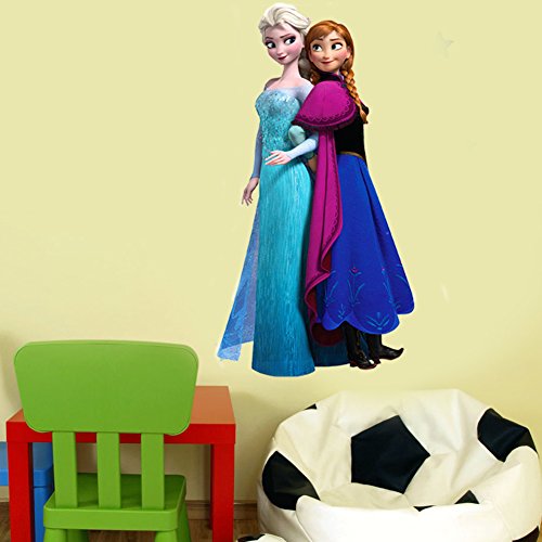 Kibi Stickers Infantiles Frozen Adhesivos Pared Decorativos Pegatinas De Pared Frozen Para La Habitación Niños Decoración De Pared Dormitorio Bebe Pegatinas De Pared Extraíble