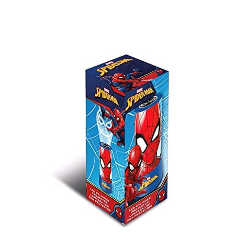 Kid Licensing Proyector Led Cilindrico Spiderman - Luz de Compañía