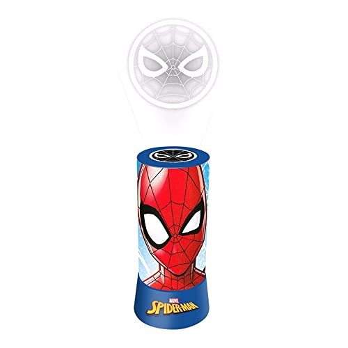 Kid Licensing Proyector Led Cilindrico Spiderman - Luz de Compañía