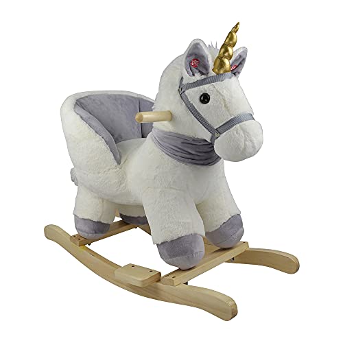 KNORRTOYS.COM- Balancín con diseño de Unicornio, Color Blanco (40613)