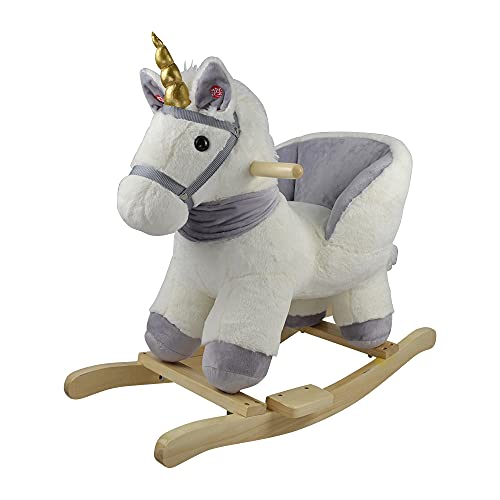 KNORRTOYS.COM- Balancín con diseño de Unicornio, Color Blanco (40613)