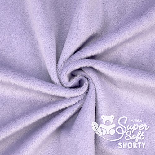 kullaloo Supersoft Shorty - Tela Felpa Microfibra Muy Suave, 100% poliéster