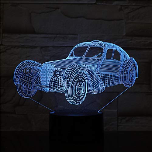 La lámpara Illusion 3D Lights Vintage Cars es el mejor regalo para los regalos de cumpleaños para adolescentes.