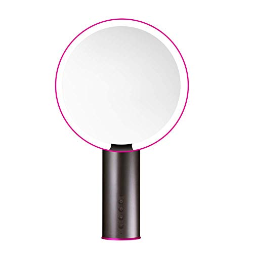 LABYSJ Espejo de Maquillaje 8 Pulgadas Inteligente Iluminado Tocador con Control de Brillo, Recargable