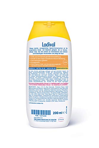 Ladival Niños Protector solar en gel SPF 50+, 200 ml