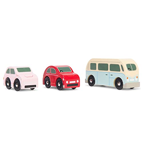 Le Toy Van - Juego de Coche de Madera con diseño de Retro