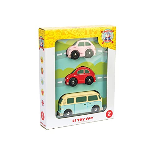 Le Toy Van - Juego de Coche de Madera con diseño de Retro