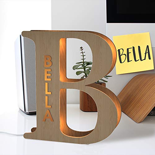 Letras Luz LED Personalizada Nombre Regalo Para Niños Navidad Cumpleaños Bodas Decoración Cabecera