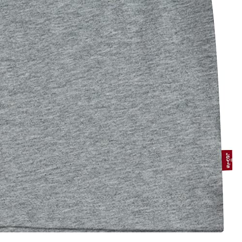 Levi's Kids Camiseta Lvb S/S Batwing Tee Bebé-Niños Grey Heather 3 meses