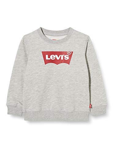 Levi's Kids Lvb Batwing Crew Sudadera Grey Heather para Bebé-Niños