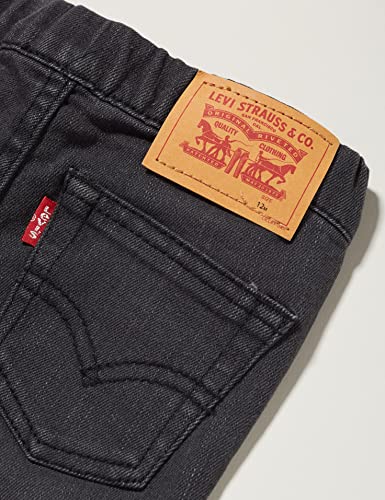 Levi's kids LVB Hoodie tee Pant Set 6ED536 Juego de Pantalones, Negro, 18 Meses para Bebés