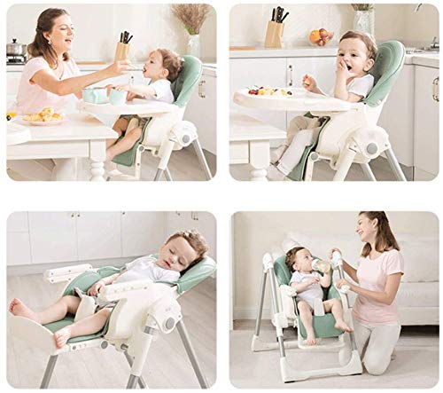 LIANYANG Sillas altas de bebé para alimentar a los niños Silla de bebé para bebé Silla de paseo Cojín Estera de bebé Silla de comedor Cinturón de seguridad Asiento portátil Silla de almuerzo Asiento E