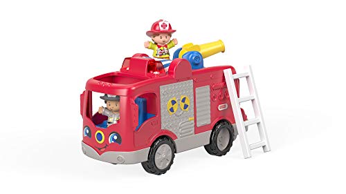 Little People - Camión de Bomberos Playset Juguete para niños de 1 años + Multicolor, FPV32