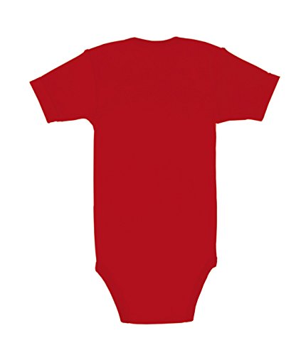 Logoshirt Body para bebé Flash - Logotipo - DC Comics - Flash - Logo - Pelele para bebé - Rojo - Diseño Original con Licencia, Talla 50/56, 0-2 Meses