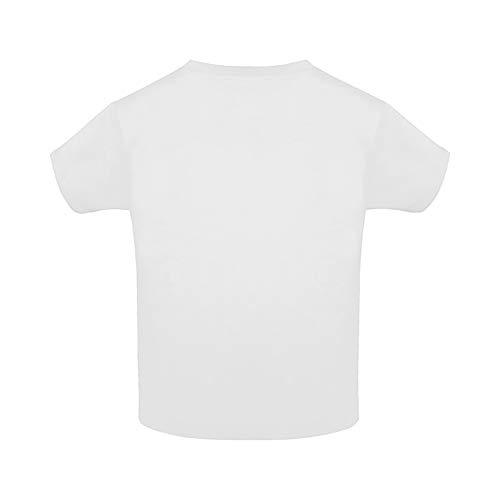 Lote 5 Camisetas de Colores Manga Corta para Bebés - Pack 5 Camisetas algodón 100%, cómodas, Suaves, cálidas y Tacto Agradable (Blanco, 24 Meses)