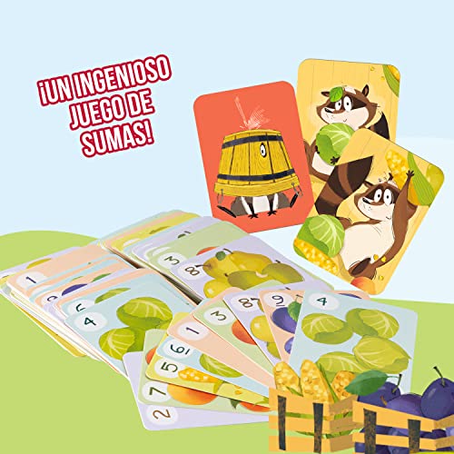 Ludilo – Ladrón Torpón Junior, Juegos Niños 5 Años O Más, Juegos Educativos para Niños, Jugar Aprendiendo Matematicas, Regalos para Niños, 3-6 Jugadores, 15 Min.