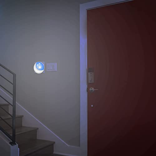 Luz Infantil Nocturna LED Enchufe Set de 2 Lámpara de Pared Noche, Luz Quitamiedos Estrella Automático para Habitación Bebé, Niños, Escalera, Pasillos, Baño