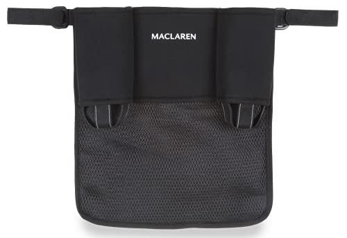 Maclaren Kit universal, Accesorios fundamentales de Silla de paseo para todas las necesidades de su viaje, Un organizador, asiento, Portabiberones y Mosquitera, se adapta mayoría de las marcas