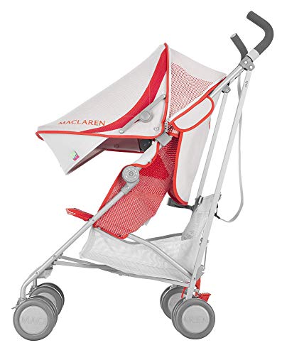 Maclaren Volo Wing Knit Silla de paseo - ligera, de los 6 meses hasta los 25 kg, suspensión en las 4 ruedas, Capota extensible con UPF 50+