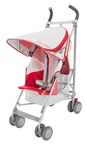 Maclaren Volo Wing Knit Silla de paseo - ligera, de los 6 meses hasta los 25 kg, suspensión en las 4 ruedas, Capota extensible con UPF 50+