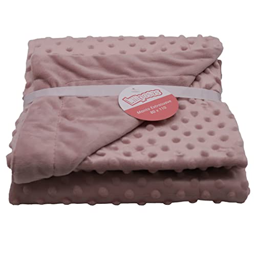 Mantilla Burbuja para Recién Nacido 0.80 x 1.10 m Manta para bebés, Mantitas para Bebes Suave y Confortable Cálida niña y niño Mantas para Cuna Cochecito Asiento de Coche (Maquillaje)