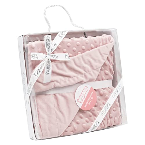 Mantilla Burbuja para Recién Nacido 0.80 x 1.10 m Manta para bebés, Mantitas para Bebes Suave y Confortable Cálida niña y niño Mantas para Cuna Cochecito Asiento de Coche (Maquillaje)