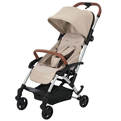 Maxi-Cosi Laika - Cochecito compacto ideal para viajar, ligero, compacto y flexible, color beige