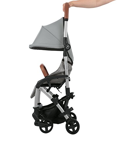 Maxi-Cosi Maxi Cosi Laika - Cochecito de bebé, ultra compacto y ligero desde el nacimiento, fácil de plegar, 0 meses a 3,5 años, 0-15 kg, color gris