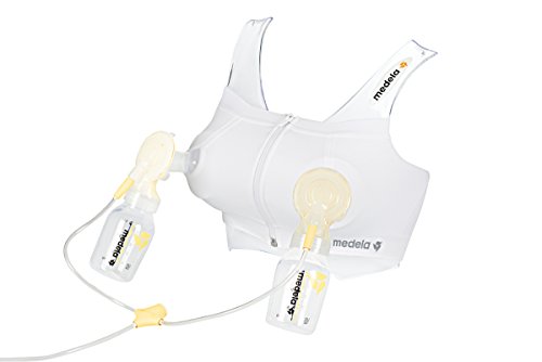 Medela 101033352 - Top sujetador Medela para extración de leche manos libres, talla L