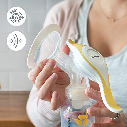 Medela Harmony Flex - Bomba de leche manual (especialmente ligera y cómoda)