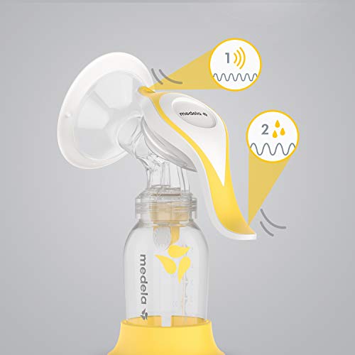 Medela Harmony Flex - Bomba de leche manual (especialmente ligera y cómoda)