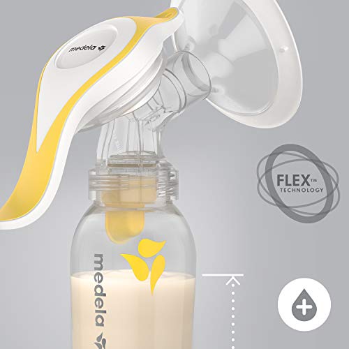 Medela Harmony Flex - Bomba de leche manual (especialmente ligera y cómoda)