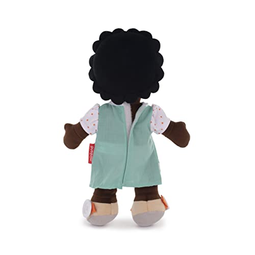 Miniland- Diversity Abroches: Niña Africana Muñeco niños (96318)