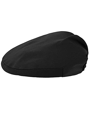 mintgreen Gorra Bebe Niño, Boina Plana Bautizo Hidalgo Sombrero, Negro, 2-3 años