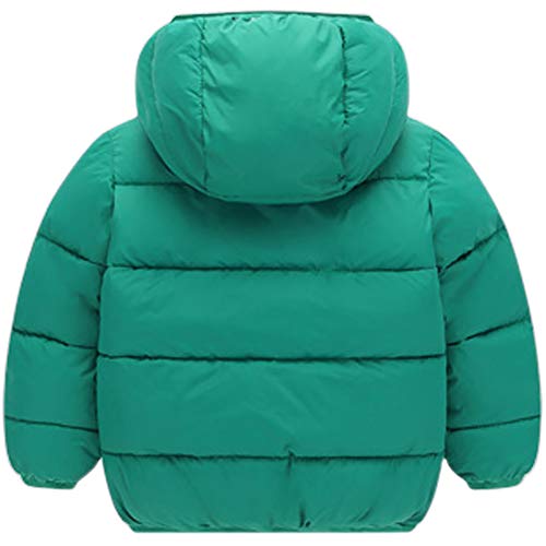 Miyanuby Chaqueta De Abrigo Con Capucha Para Bebé Niños Niñas Abrigo De Invierno Cálido Grueso Para Bebé Niños Niñas De 2 A 7 Años